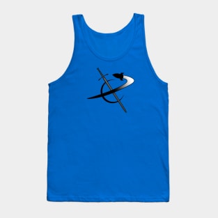 Science Fictionary Ship & Sword Logo Tank Top